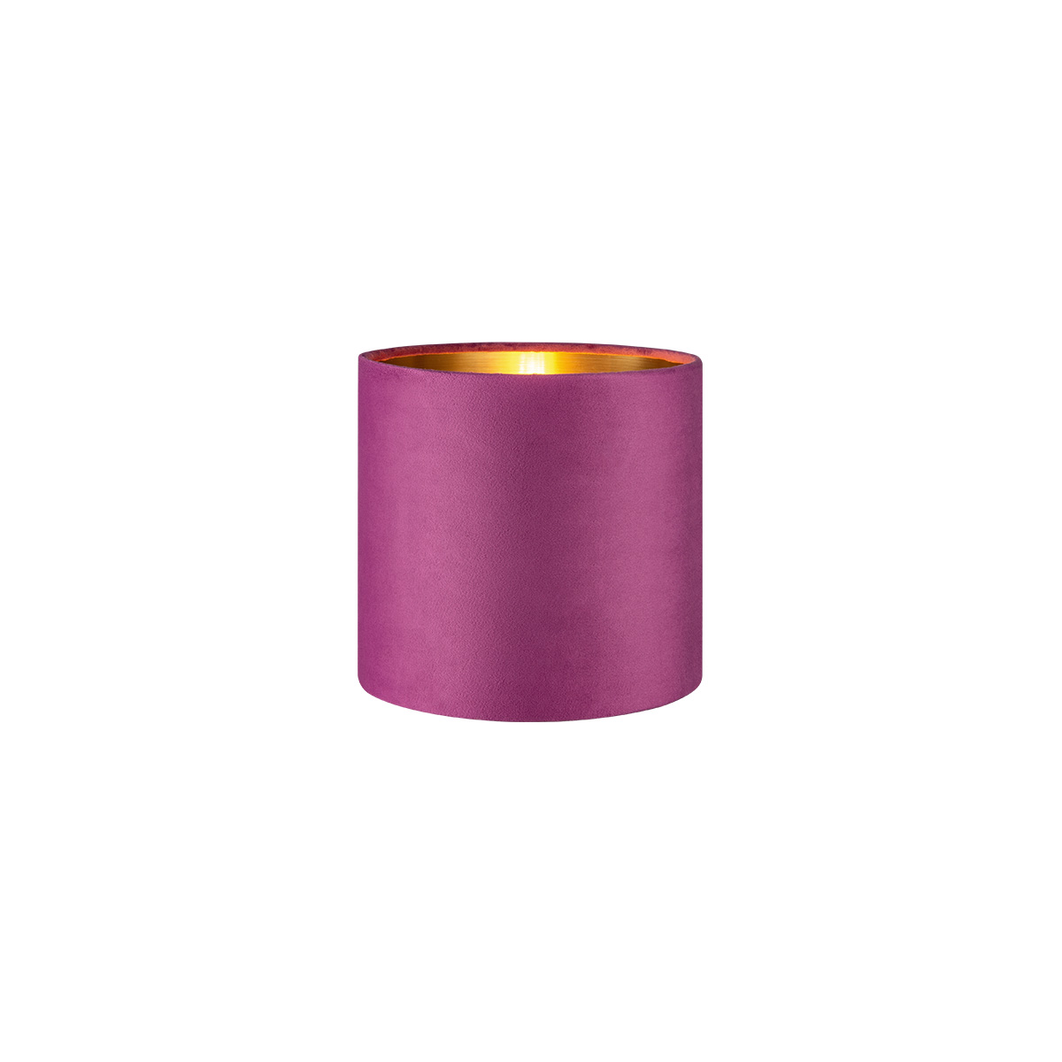 Lampshade - velvet - purple
