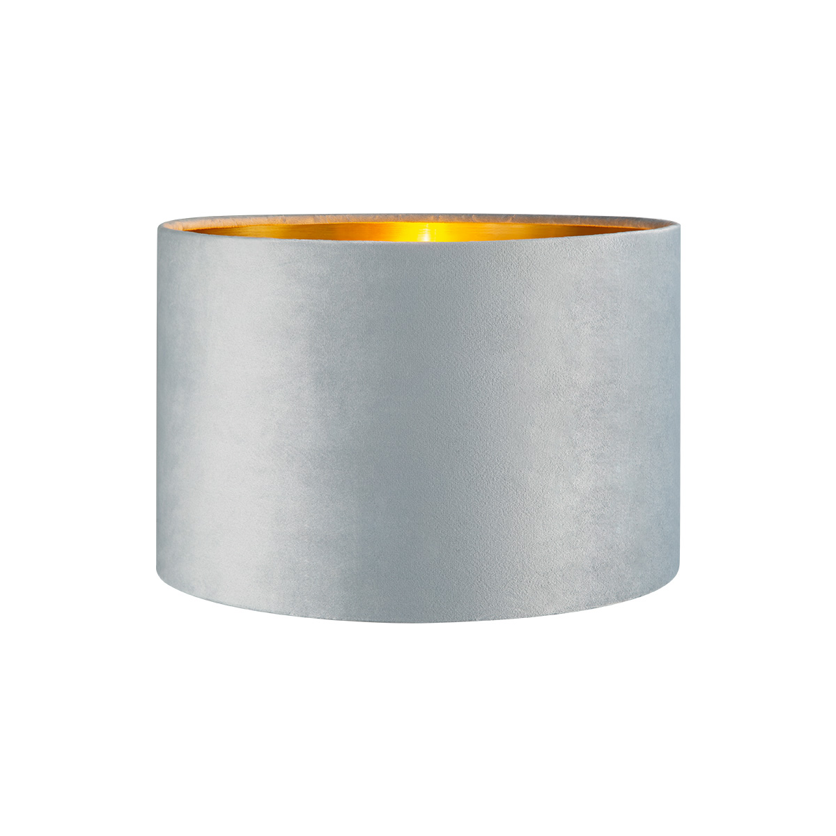 Lampshade - velvet - blue