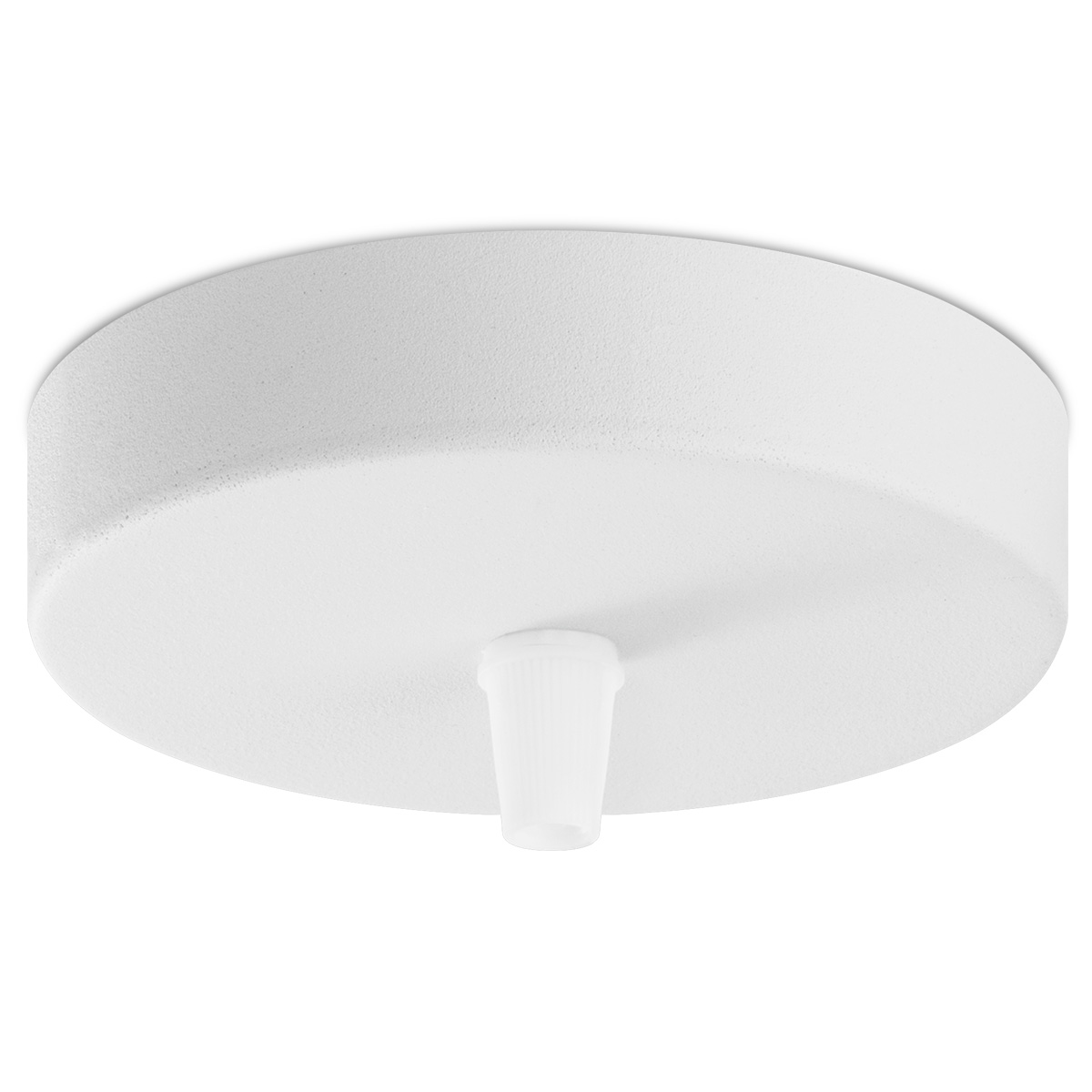 Metal 1L round canopy - sand white