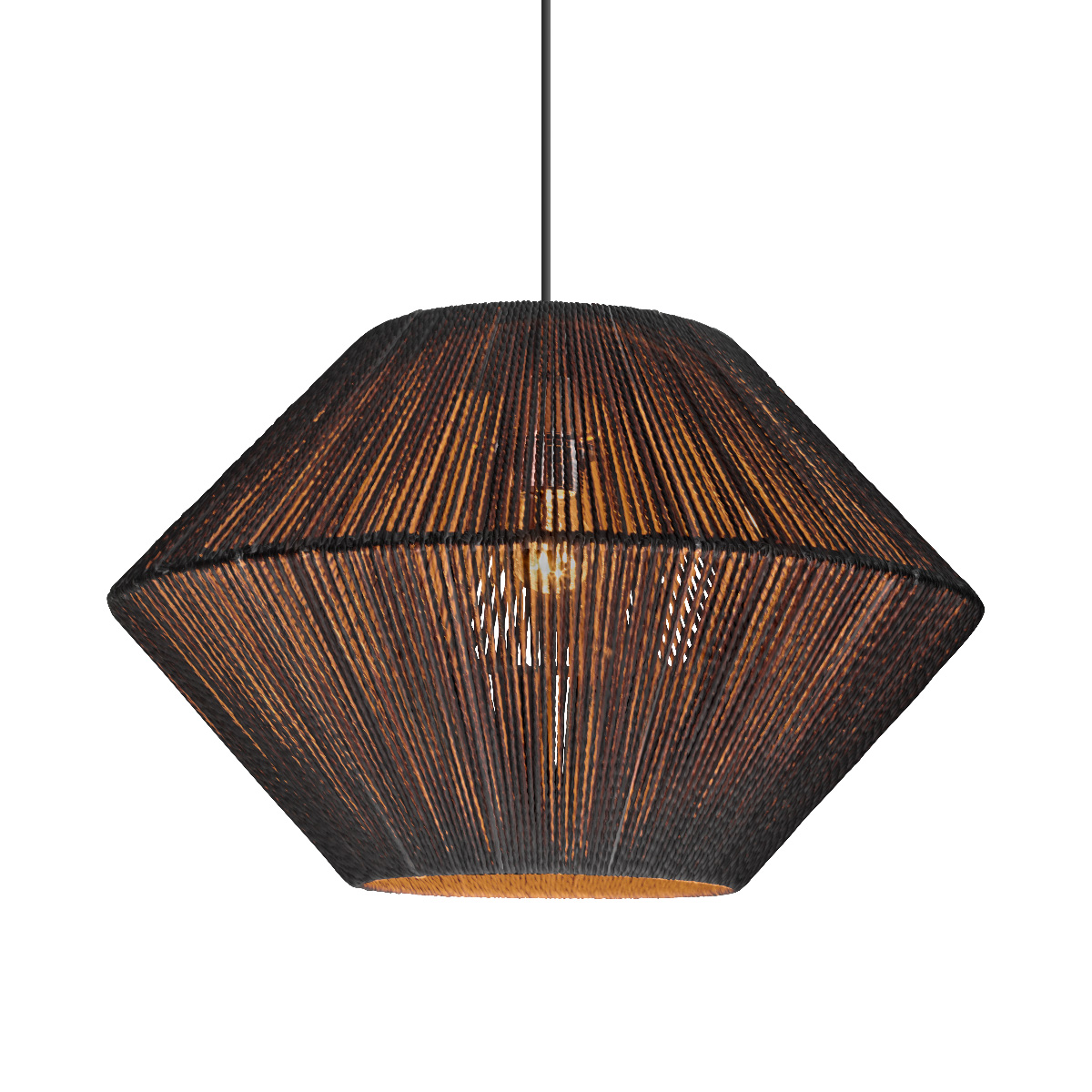 Lampshade - paper - black