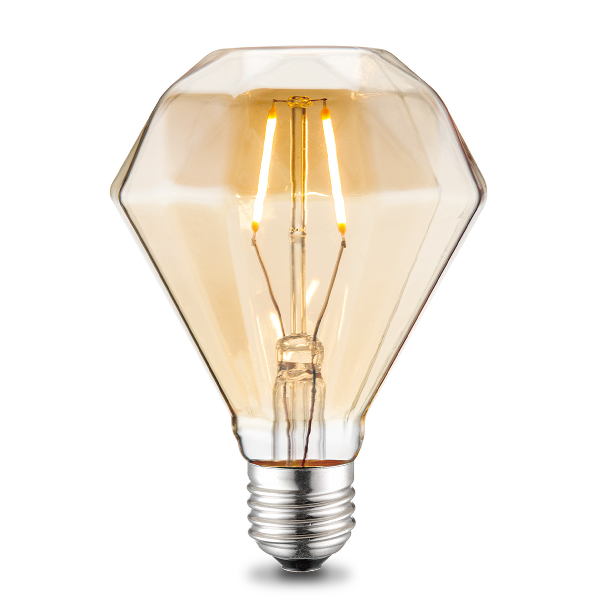 LED Bulb Deco filament - special D95 amber