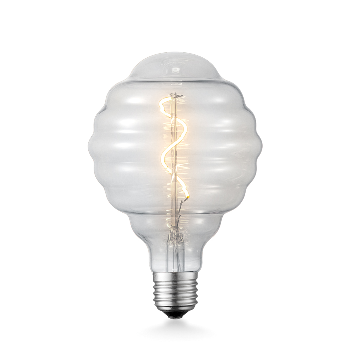 LED Bulb Single Spiral filament - special clear