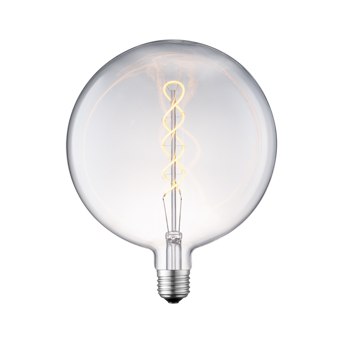 LED Bulb Spiral filament - G180 clear