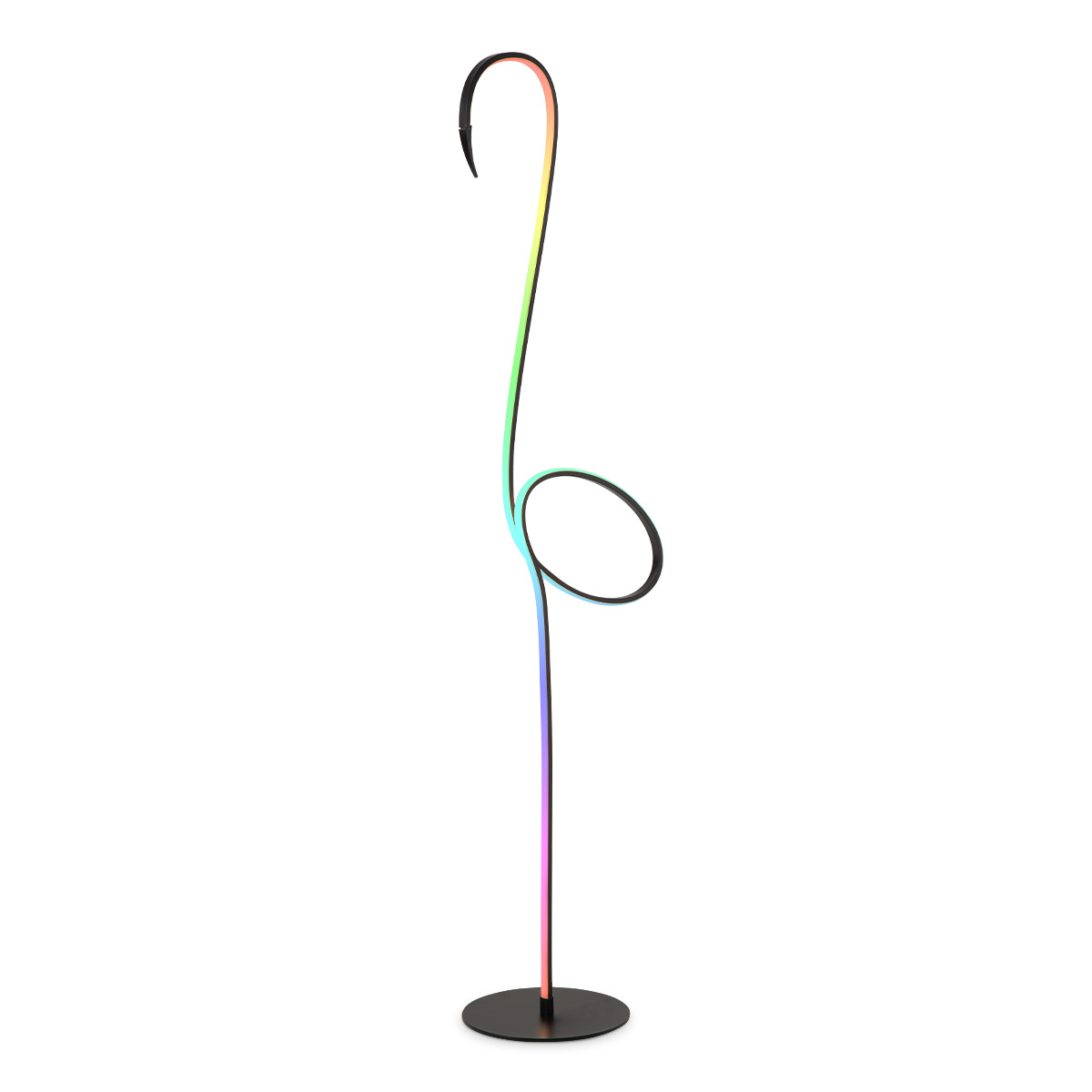 LED floor lamp 1L - sand black