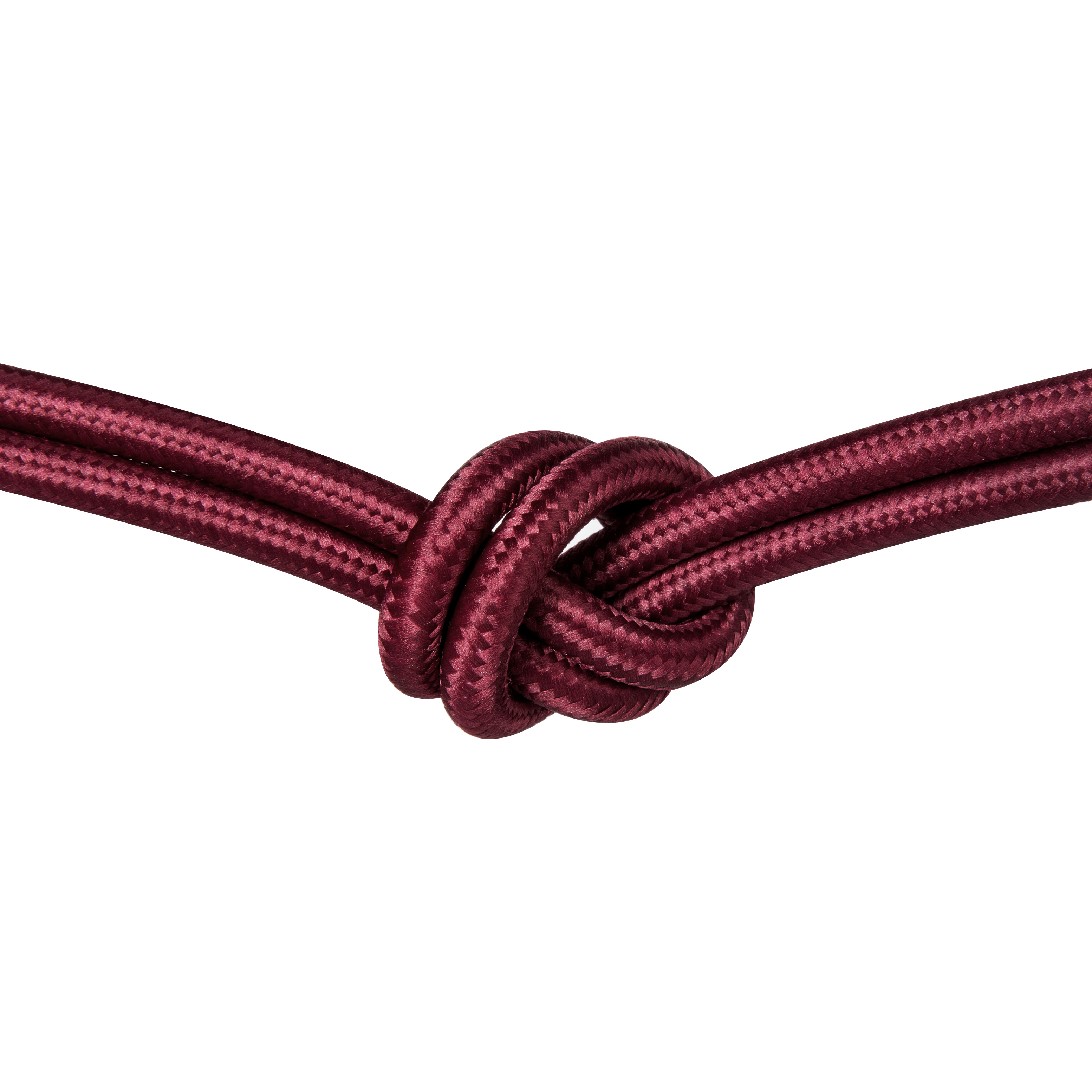 Fabric cable- dark red