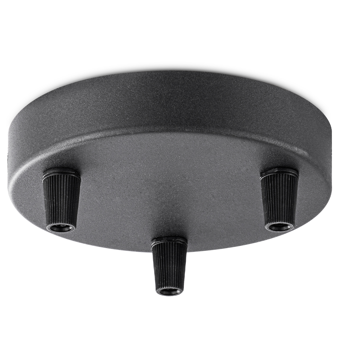 Metal 3L round canopy - sand black