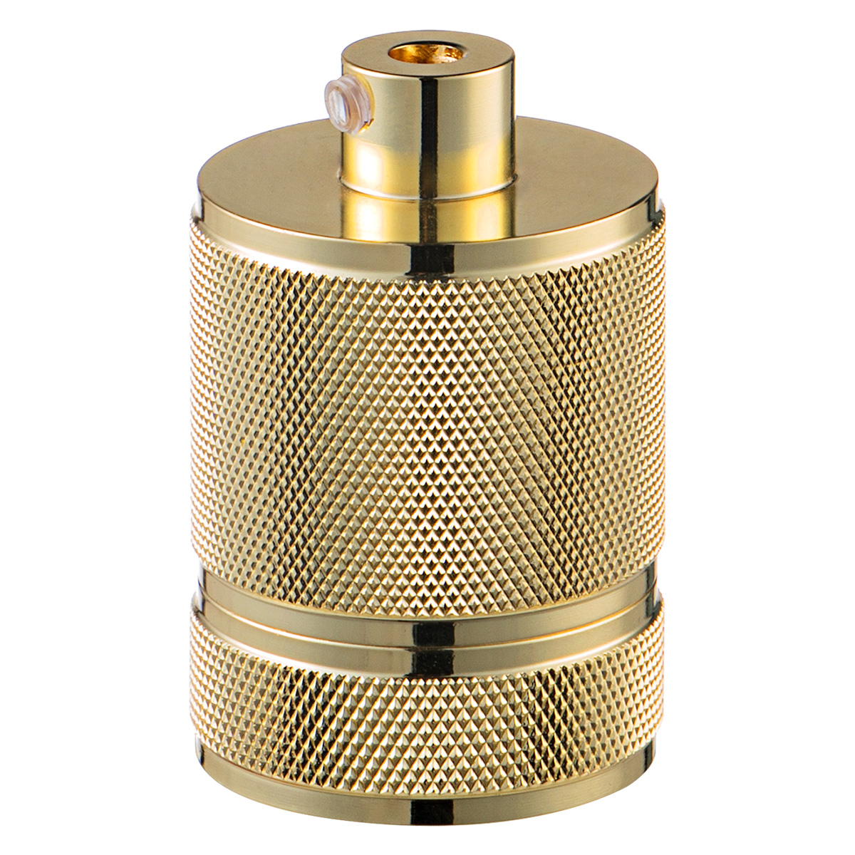 lamp holder aluminum - gold