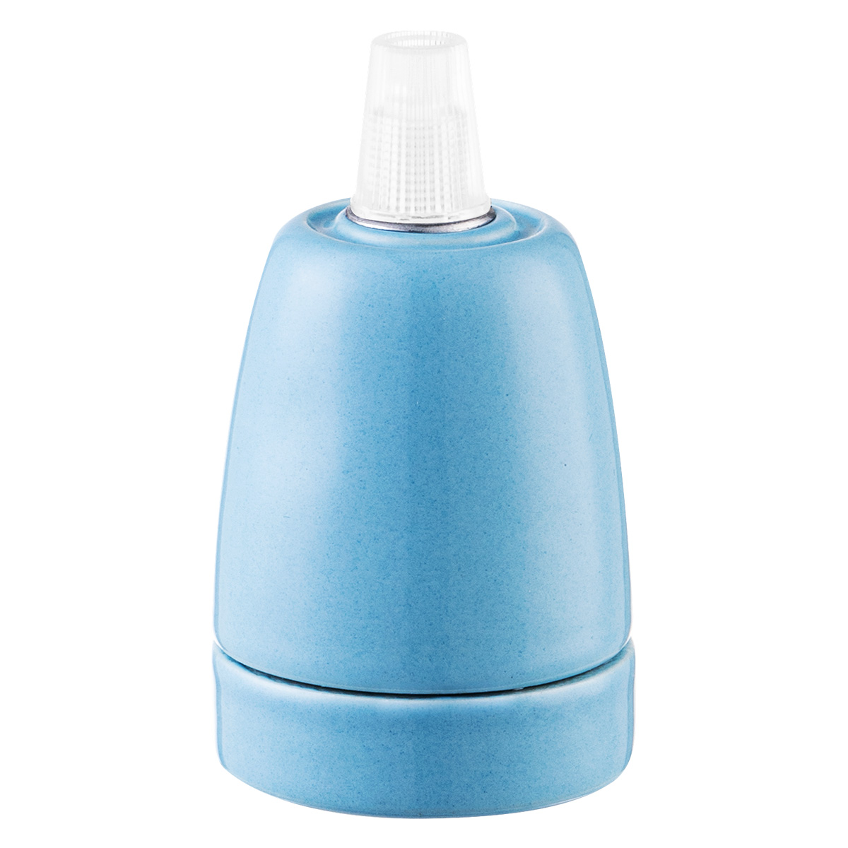 lamp holder porcelain - blue