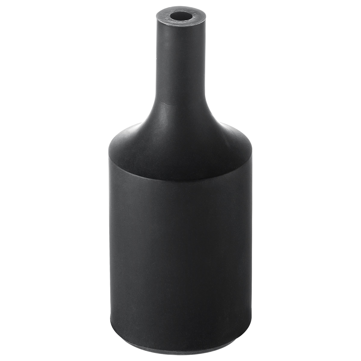 lamp holder silicon - black