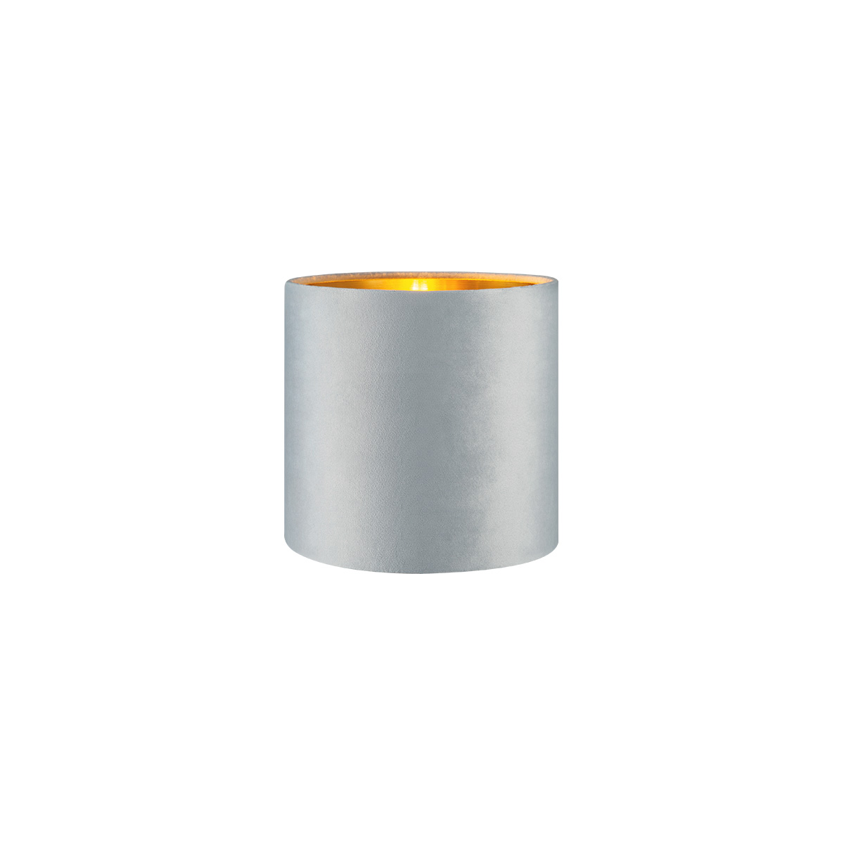 Lampshade - velvet - blue