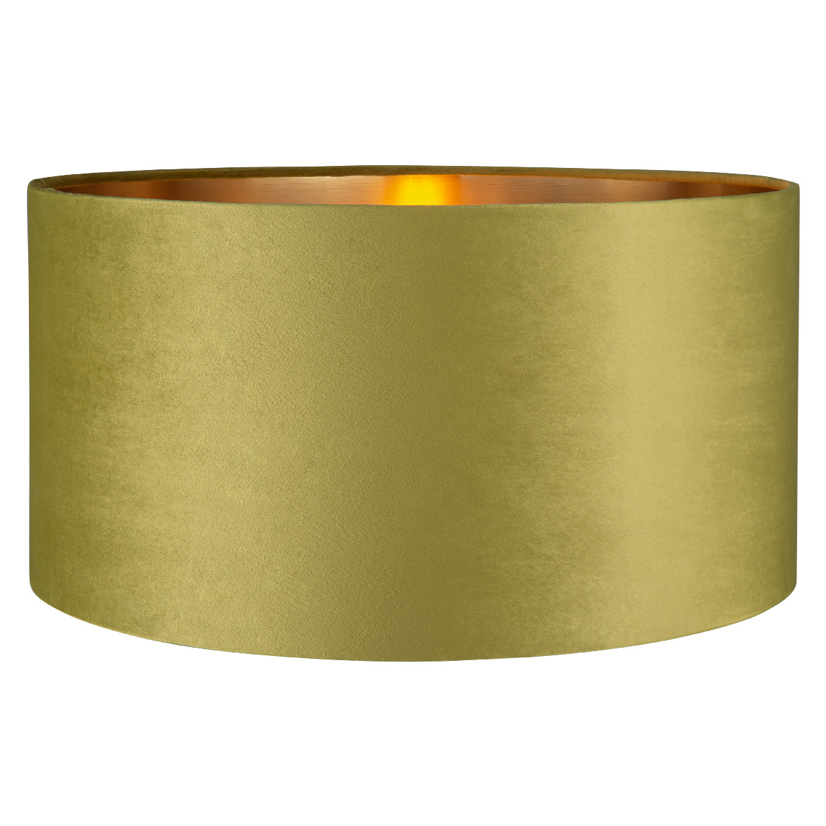 Lampshade - velvet - green