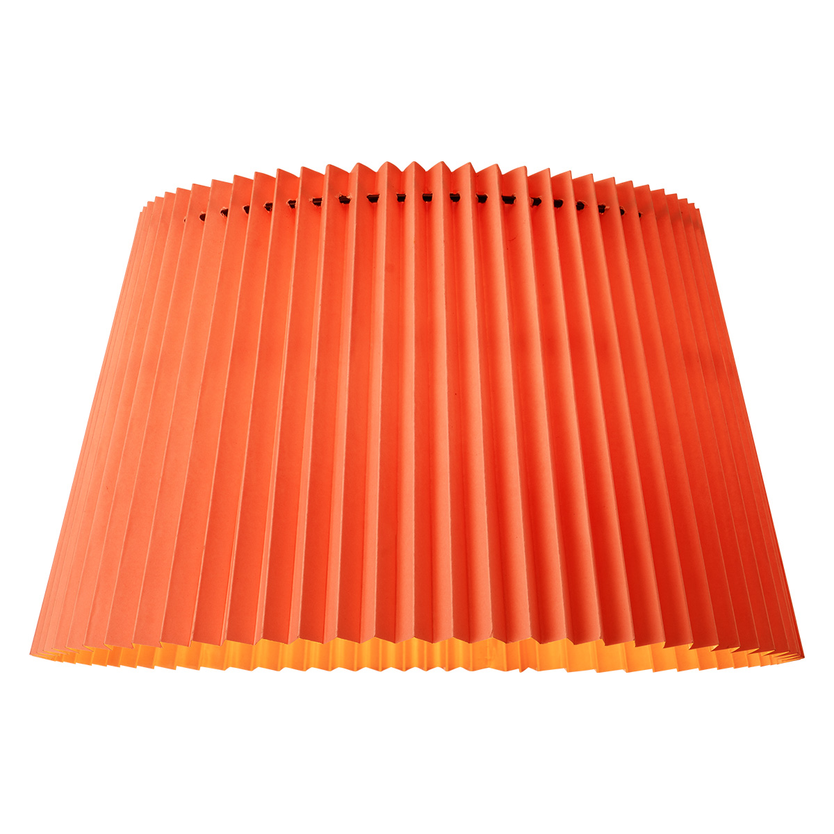 Tangla Lighting - Lampshade - metal and paper - red - taper - diameter 40cm - E27