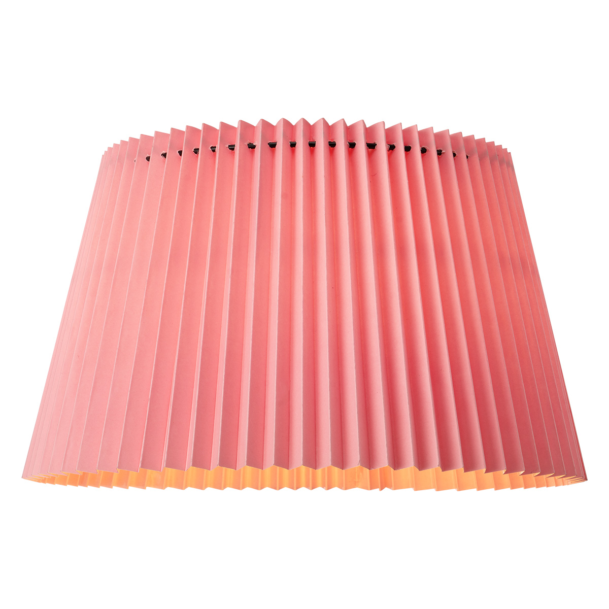 Tangla Lighting - Lampshade - metal and paper - pink - taper - diameter 40cm - E27