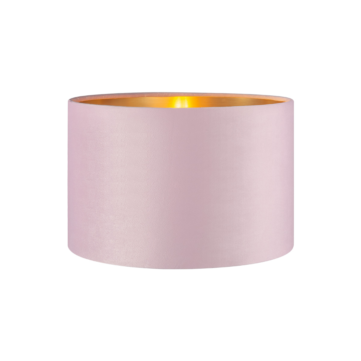 Lampshade - velvet - pink