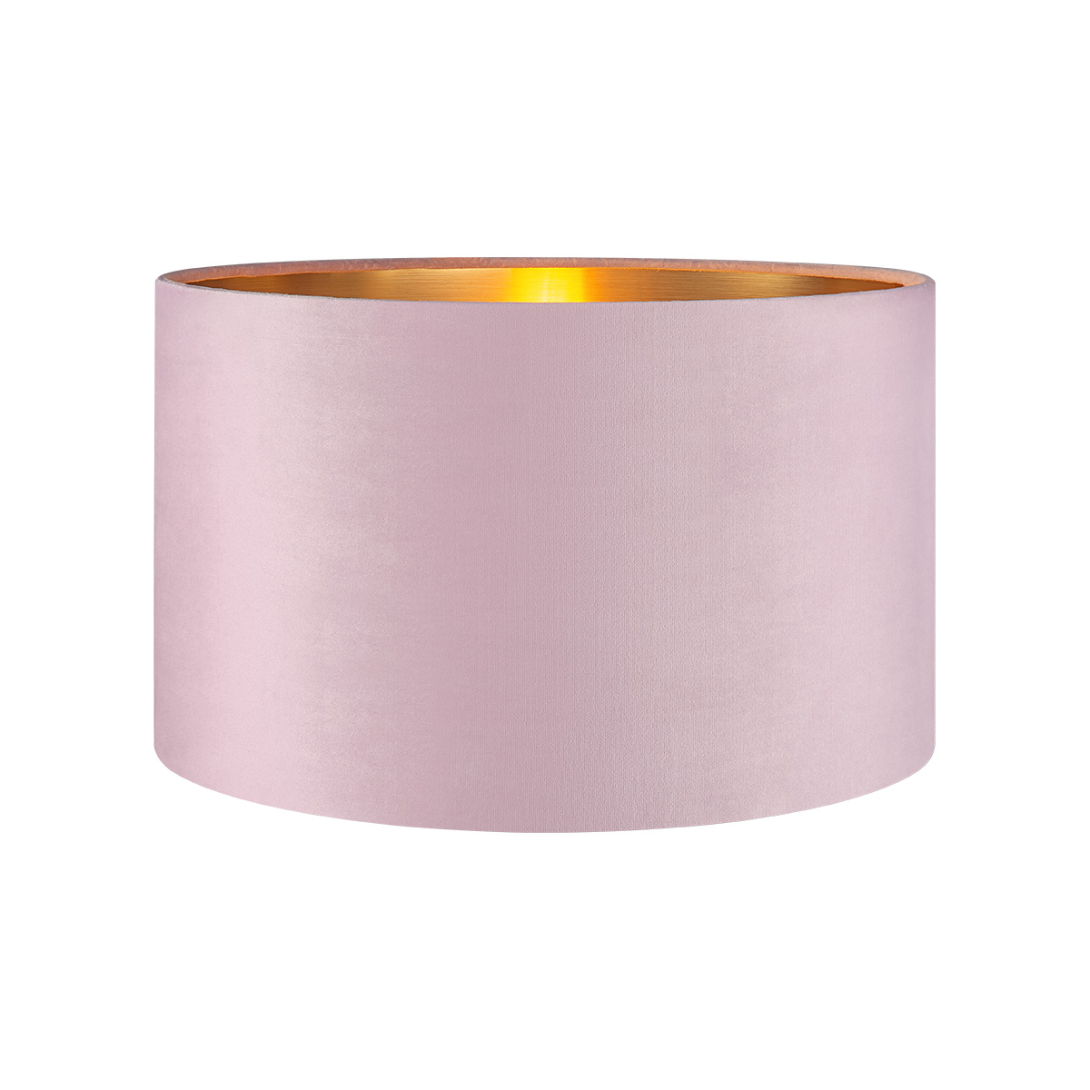 Lampshade - velvet - pink