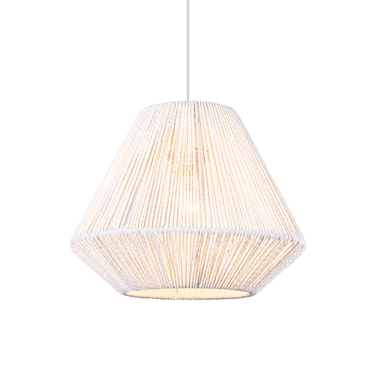 Lampshade - paper - white