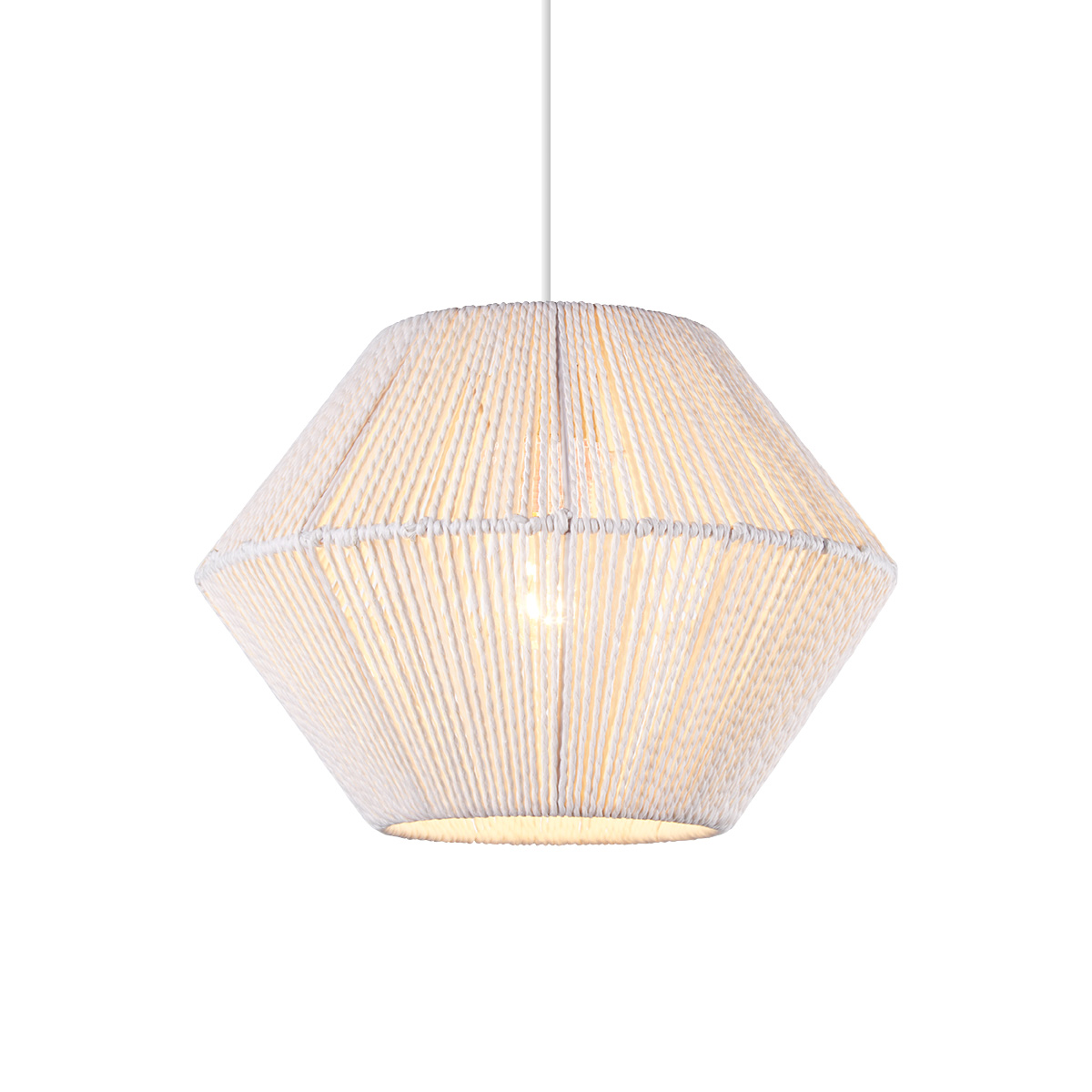 Lampshade - paper - white