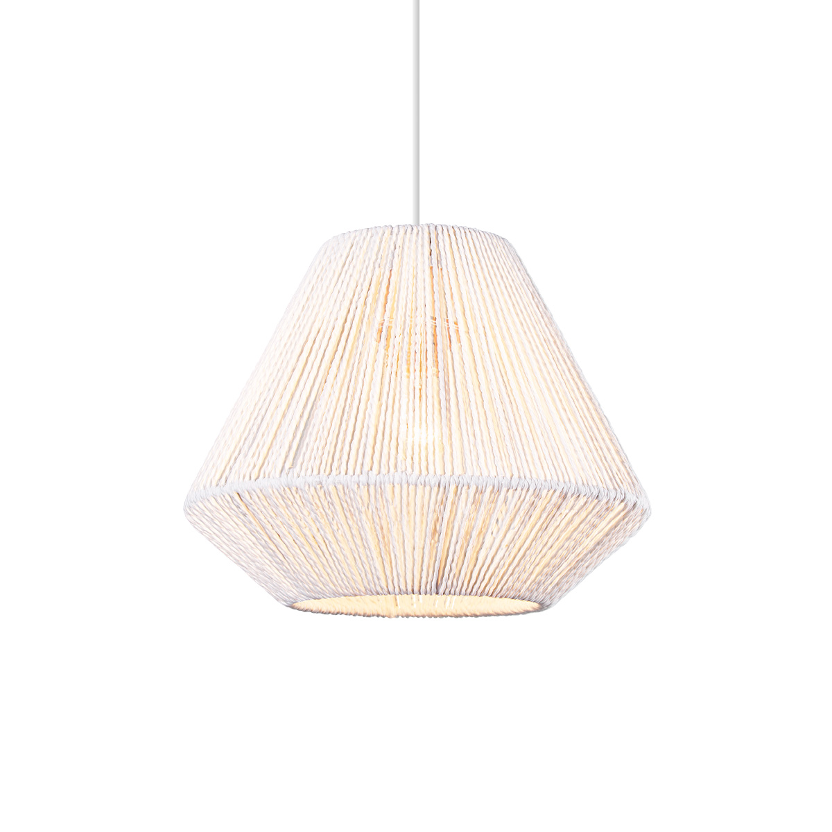 Lampshade - paper - white