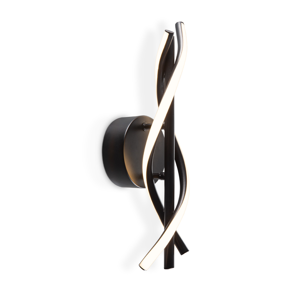 LED wall lamp 1L - sand black