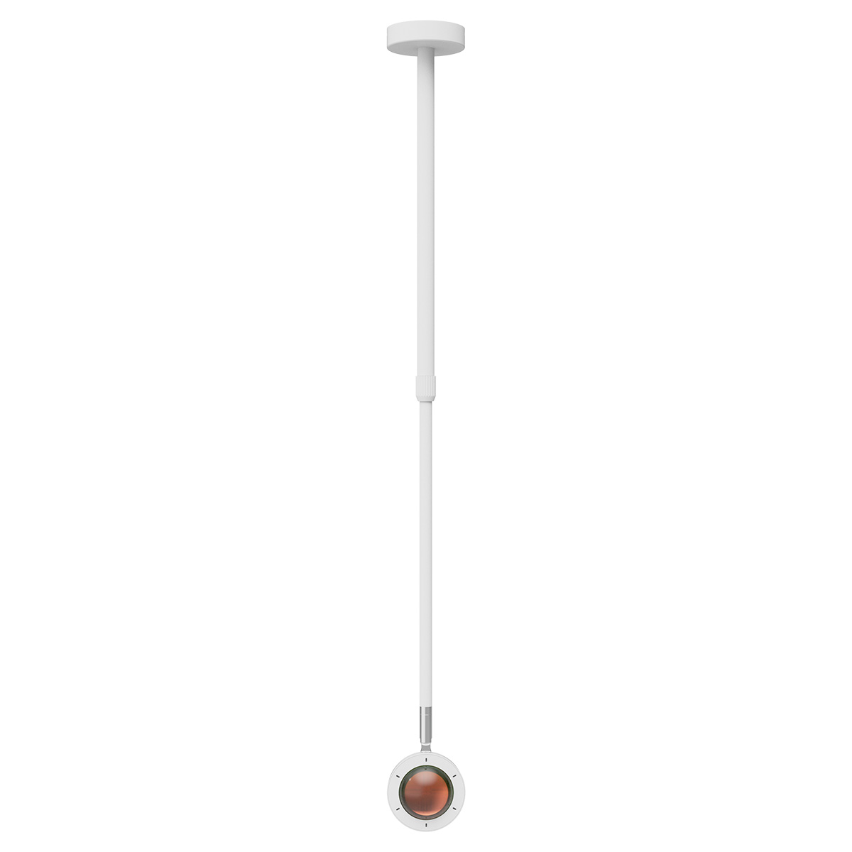 Tangla lighting - TLC7202-01WB - LED Ceiling lamp 1 Light - metal + glass - sand white - large - aura
