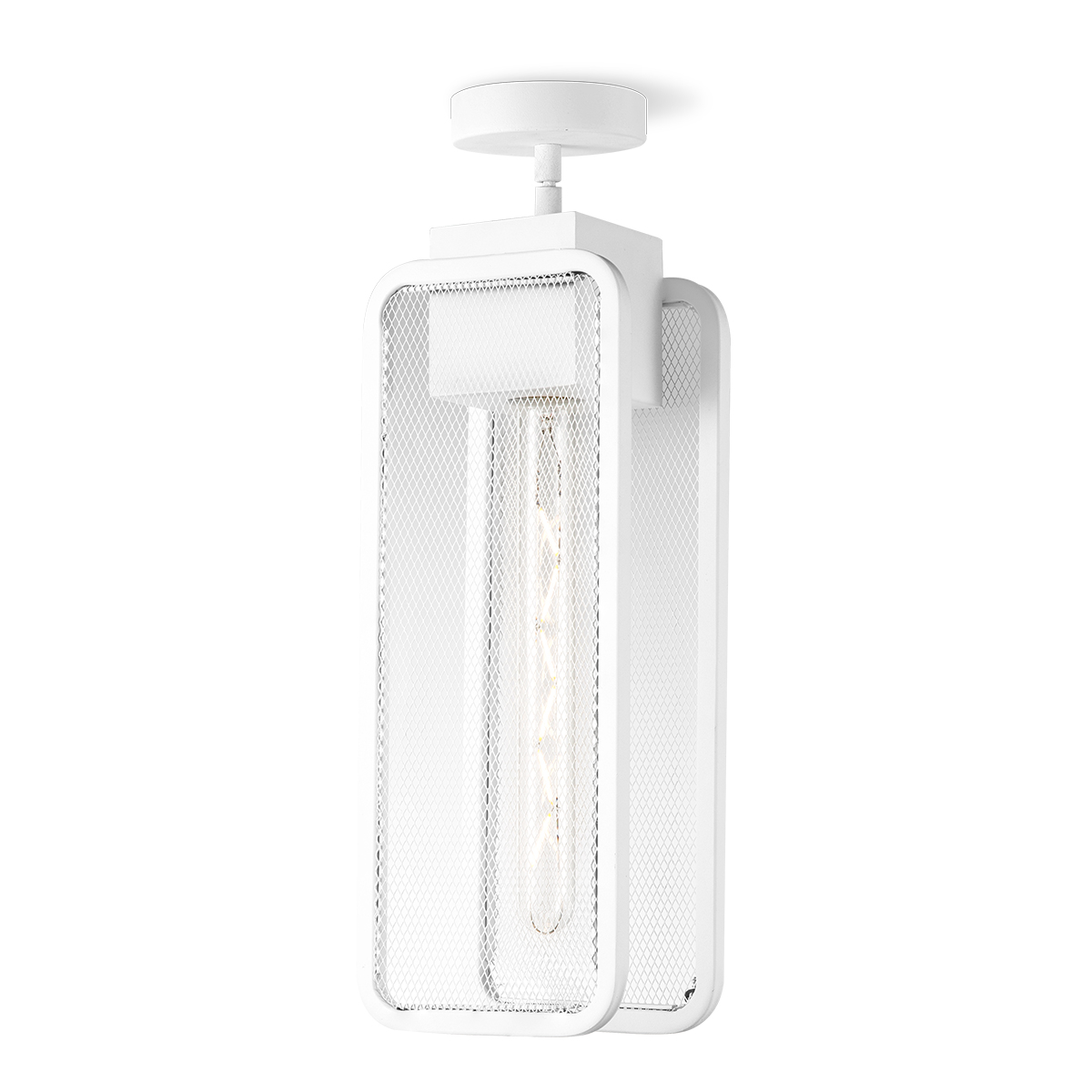 Tangla lighting - TLC5003-01SW - LED Ceiling lamp 1 Light - metal - sand white - double mesh - E27