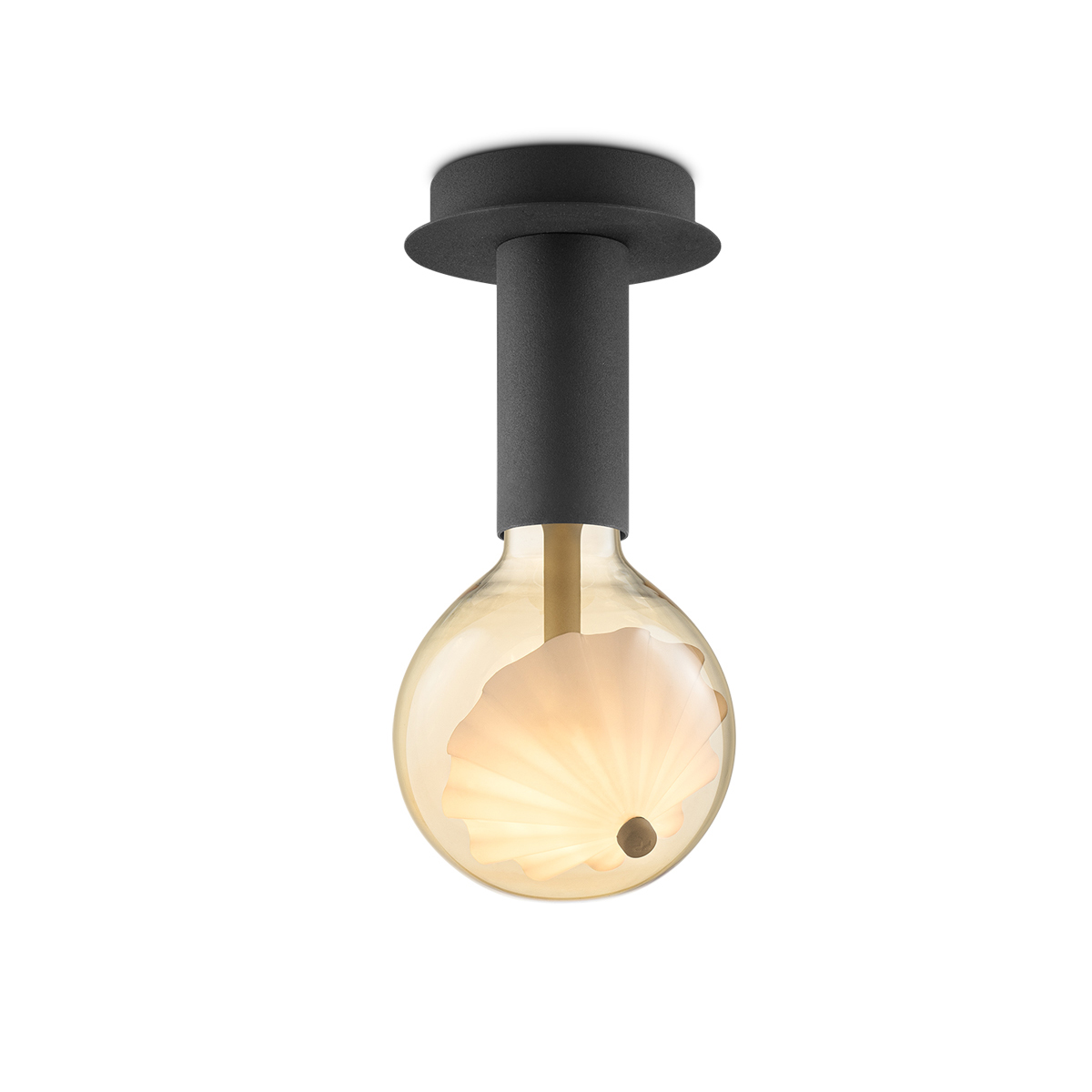 Tangla lighting - TLC7045-14SB - LED Ceiling lamp 1 Light - move me globus - black - medium scepter - E27
