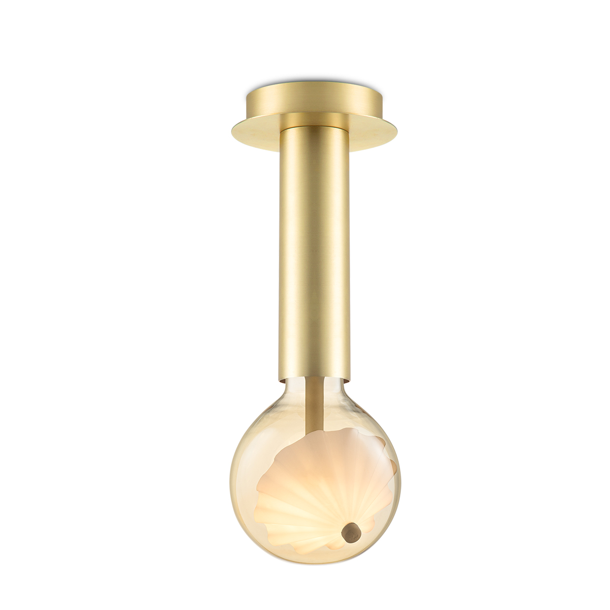 Tangla lighting - TLC7045-21BS - LED Ceiling lamp 1 Light - move me globus - brass - large scepter - E27