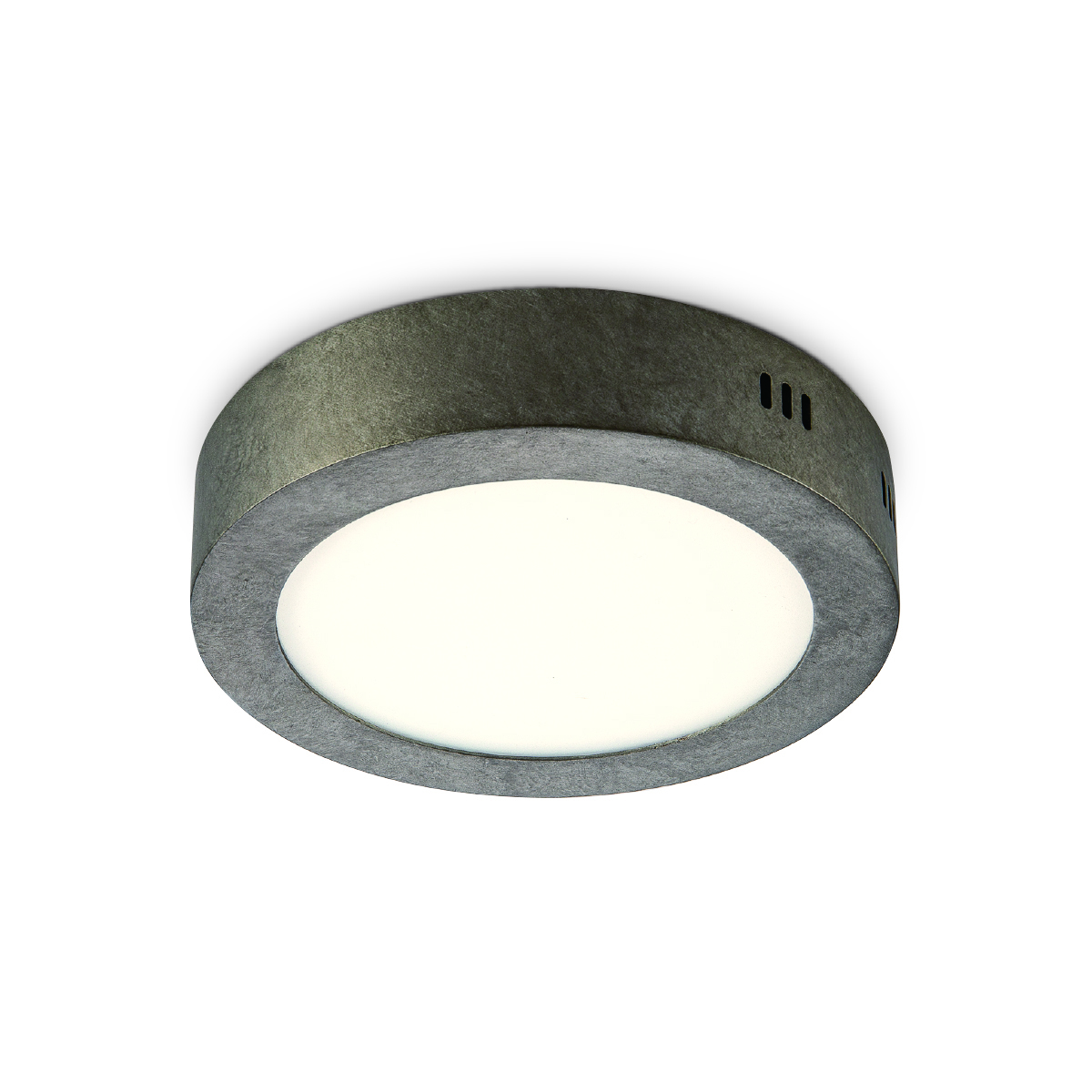 Tangla lighting - TLC5014-12GM - LED Ceiling lamp - metal - burned metal - medium - round - pie