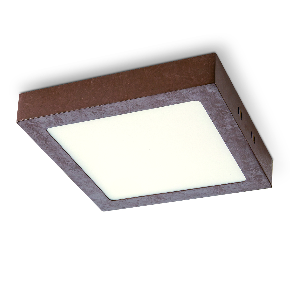 Tangla lighting - TLC5015-15RS - LED Ceiling lamp - metal - rusty - large - square - window