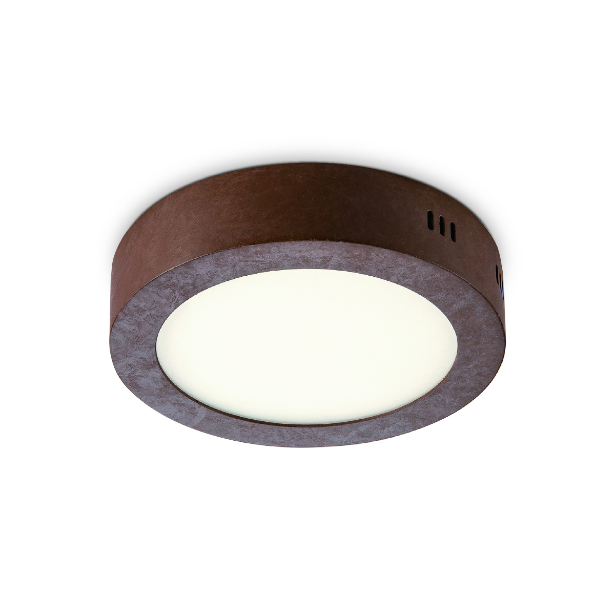 Tangla lighting - TLC5014-12RS - LED Ceiling lamp - metal - rusty - medium - round - pie