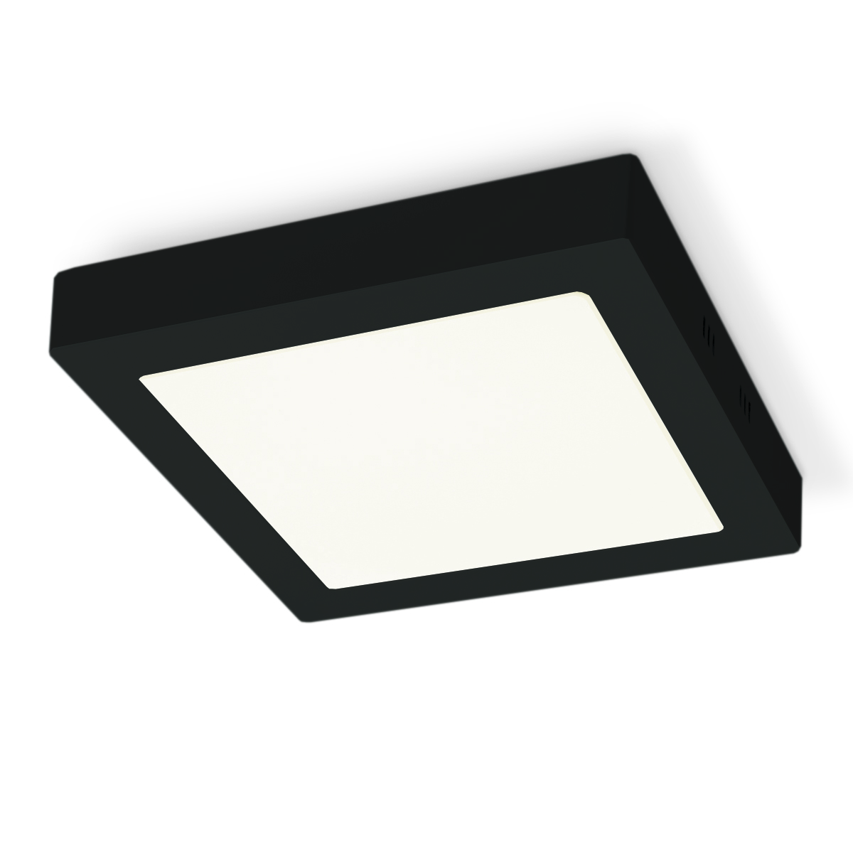 Tangla lighting - TLC5015-15SB - LED Ceiling lamp - metal - sand black - large - square - window