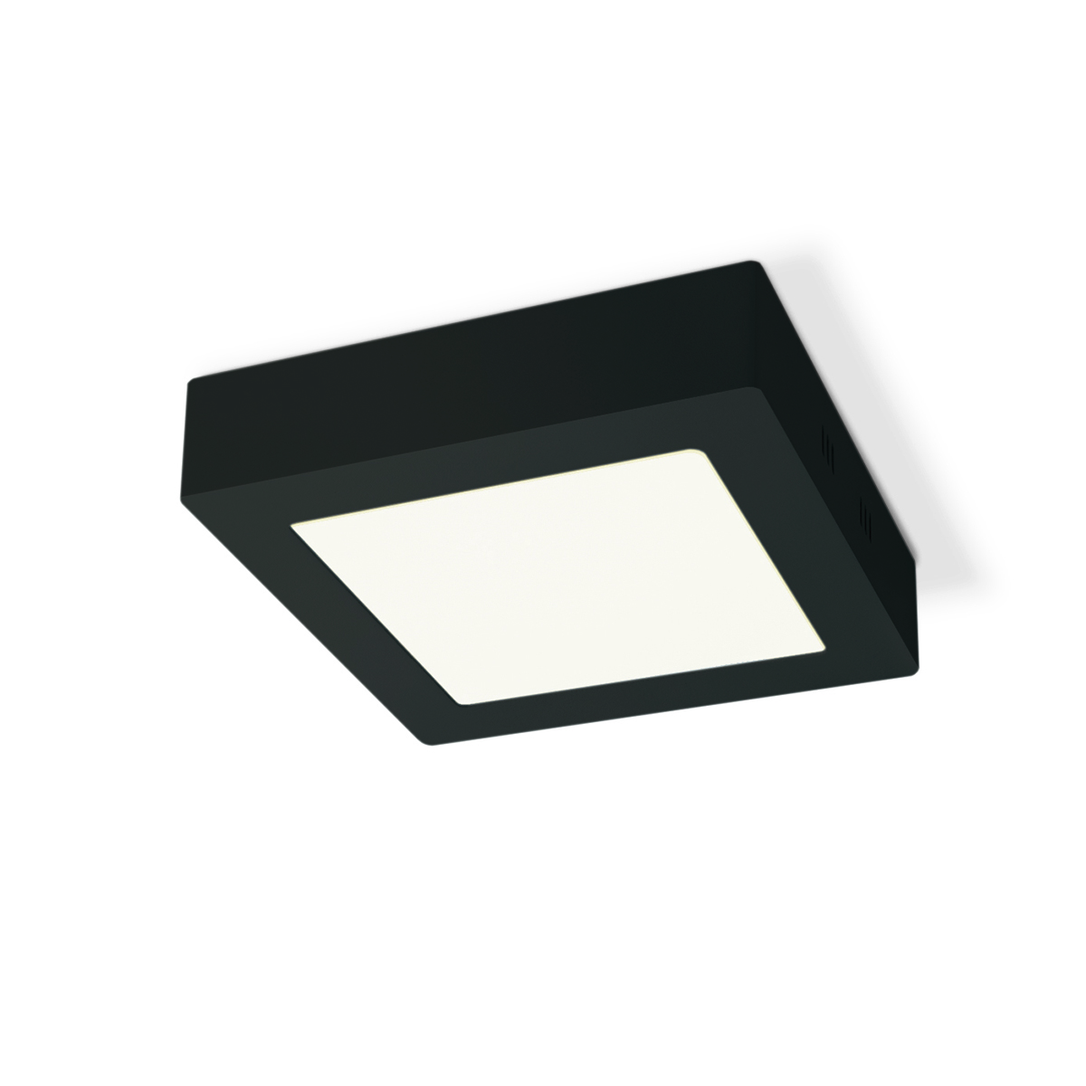 Tangla lighting - TLC5015-12SB - LED Ceiling lamp - metal - sand black - medium - square - window