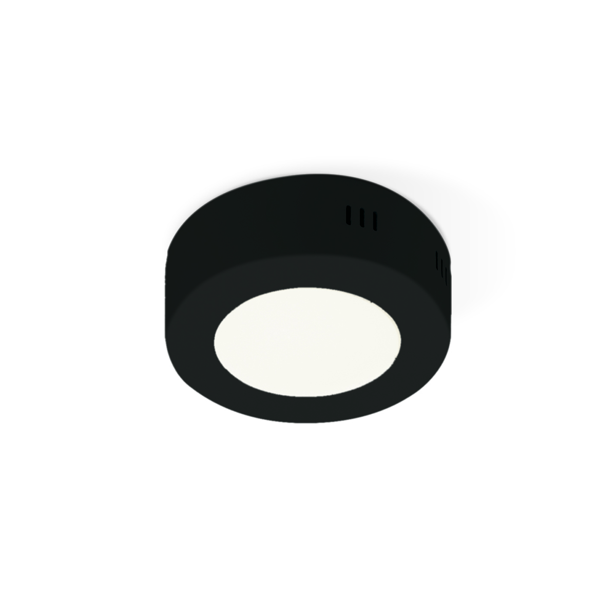 Tangla lighting - TLC5014-06SB - LED Ceiling lamp - metal - sand black - standard - round - pie