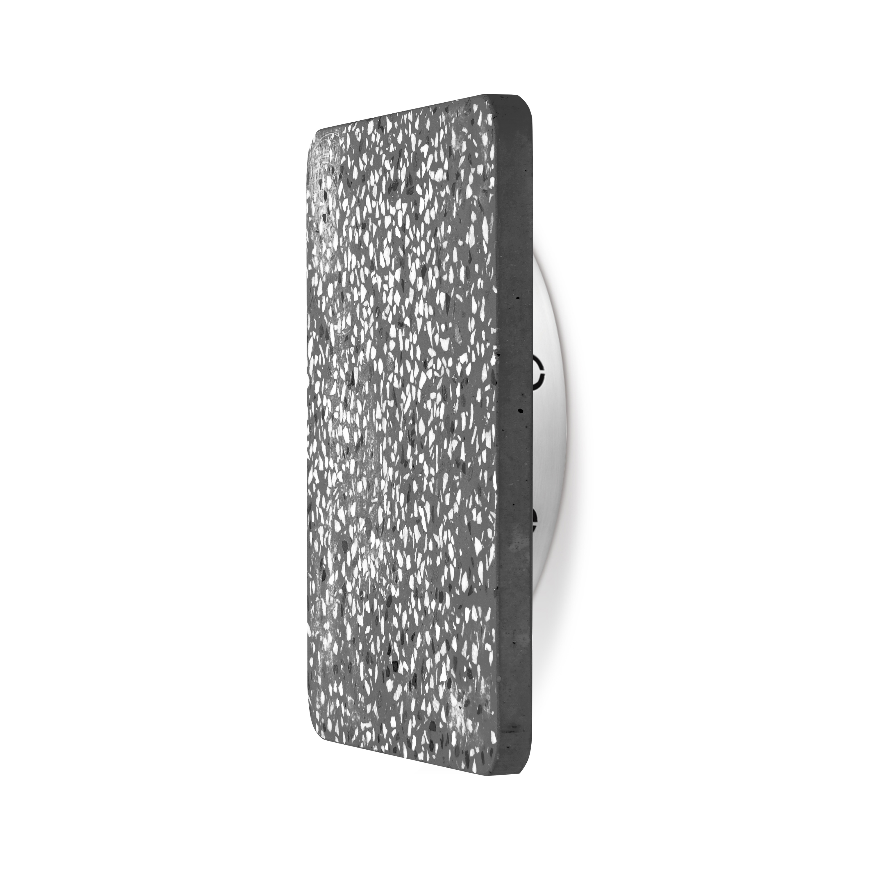 Tangla lighting - TLWC002BKW - DIY canopy square - water stone - black