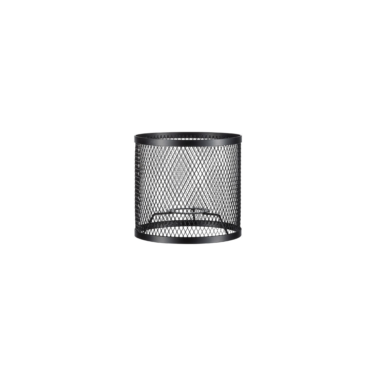 Tangla lighting - TLS7646-15BK - Decorative Lampshade - metal wire mesh in black - industrial black - Φ15cm - E27