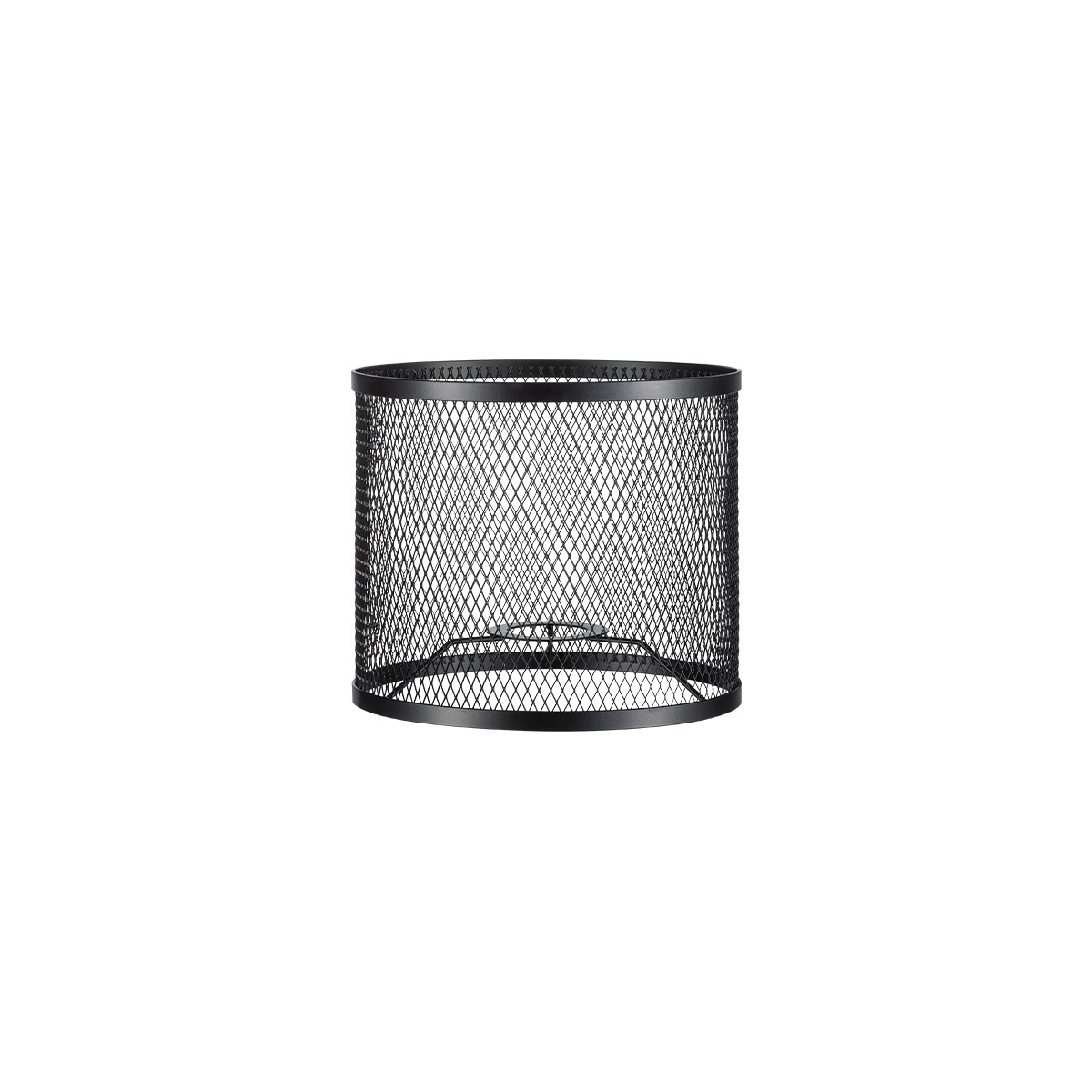 Tangla lighting - TLS7646-20BK - Decorative Lampshade - metal wire mesh in black - industrial black - Φ20cm - E27