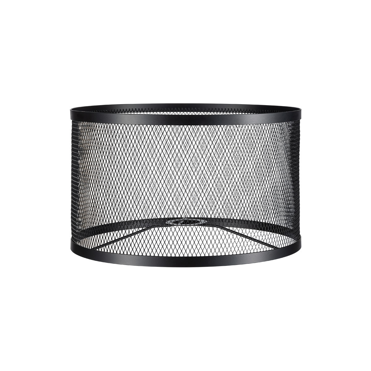 Tangla lighting - TLS7646-35BK - Decorative Lampshade - metal wire mesh in black - industrial black - Φ35cm - E27
