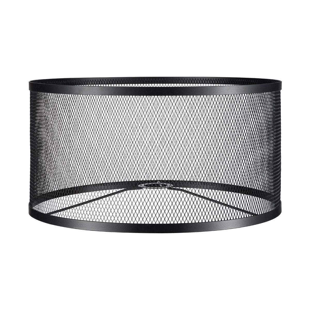 Tangla lighting - TLS7646-45BK - Decorative Lampshade - metal wire mesh in black - industrial black - Φ45cm - E27