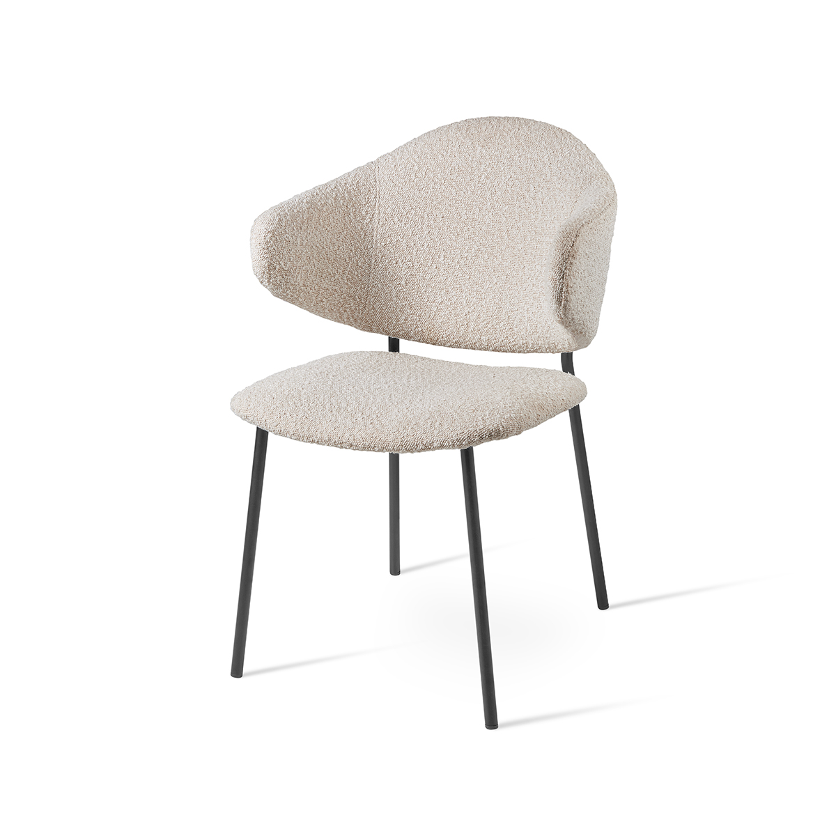 Tangla lighting - MC-6008CH-AM - Tangla Living - Dining Chair/Home Office Chair CUDDLE