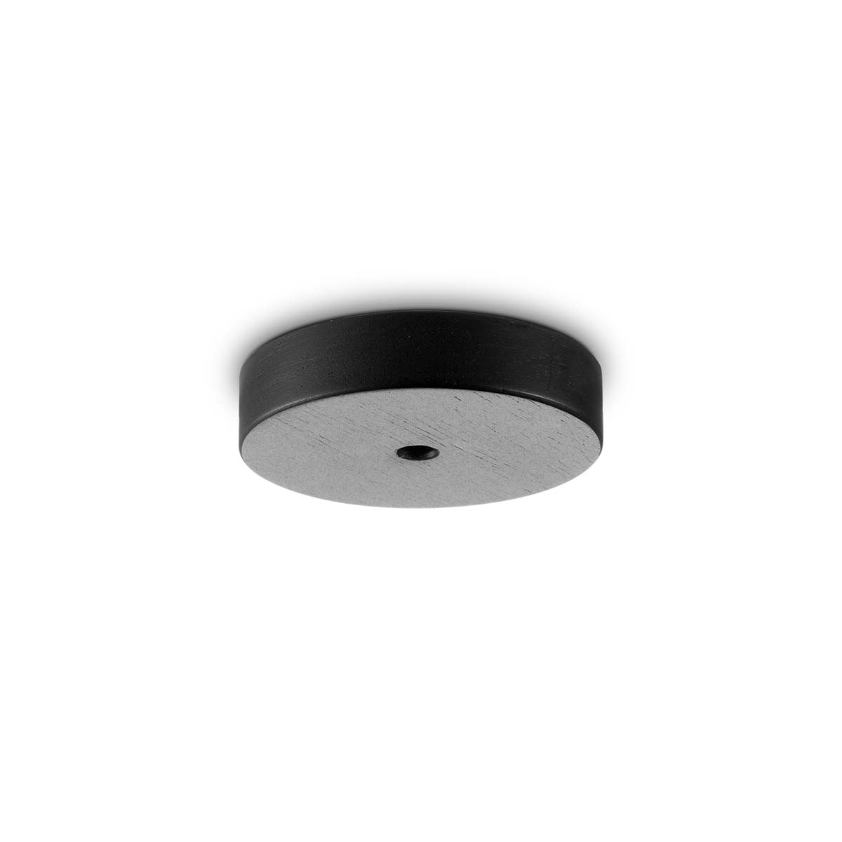 Tangla lighting - TLCP018-01BK - FSC wood 1 Light round canopy - black
