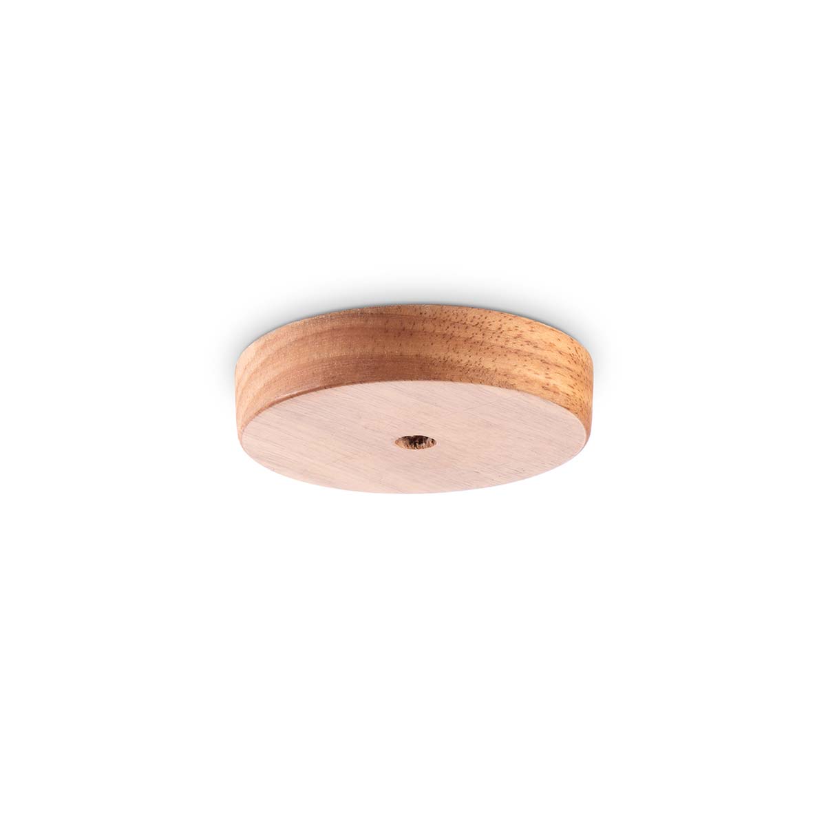 Tangla lighting - TLCP018-01NT - FSC wood 1 Light round canopy - natural