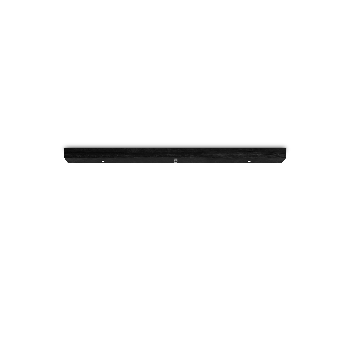 Tangla lighting - TLCP019-02BK - FSC wood 2 Lights bar canopy - black