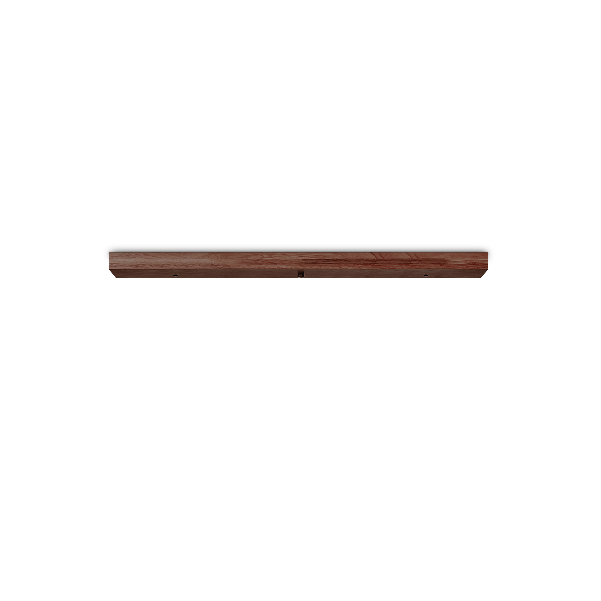 Tangla lighting - TLCP019-02BN - FSC wood 2 Lights bar canopy - brown