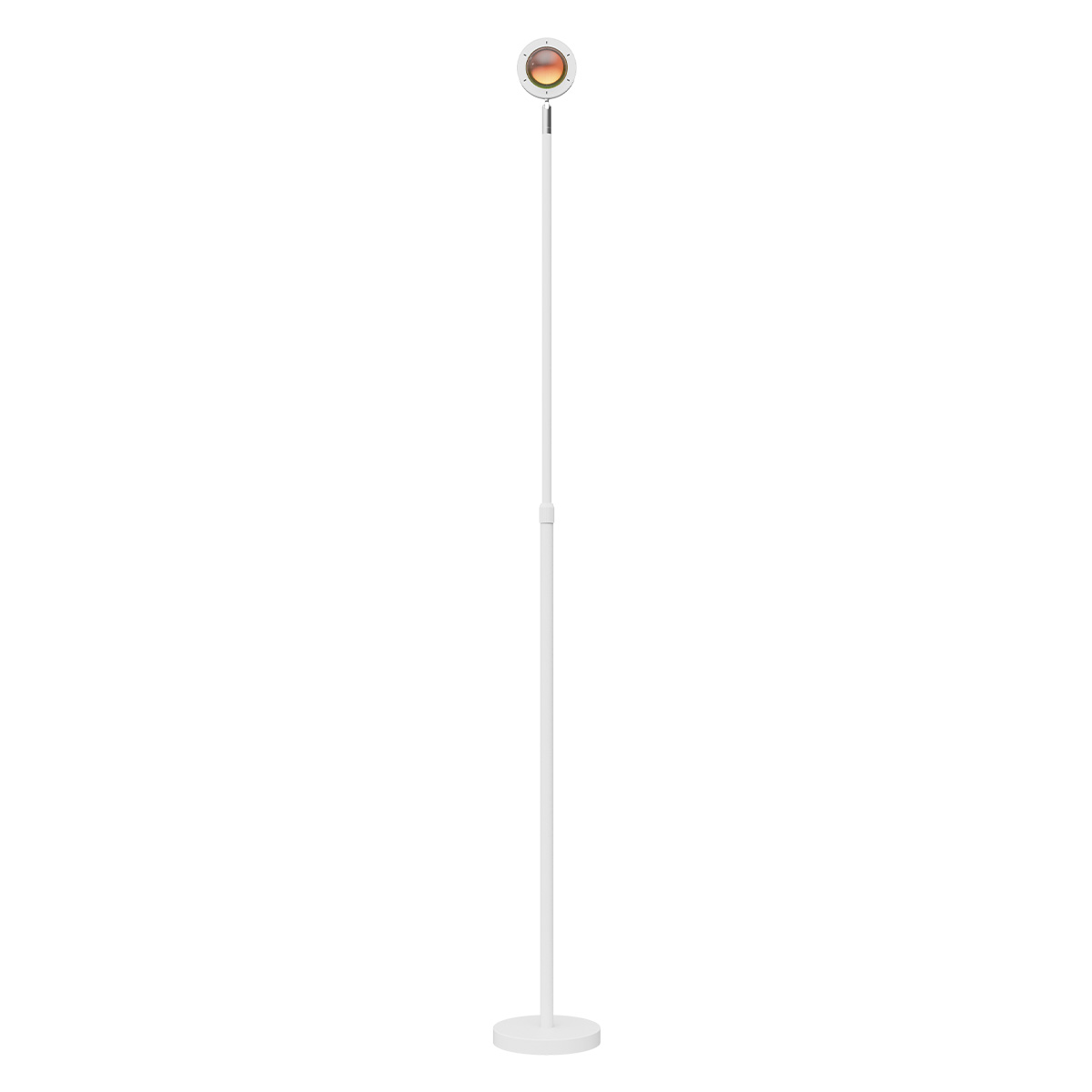 Tangla lighting - TLF7202-01WC - LED Floor lamp 1 Light - metal + glass - sand white - adjustable aura