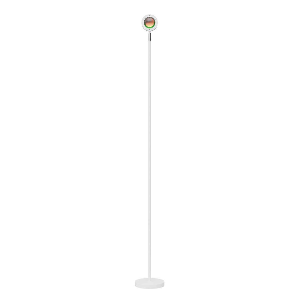 Tangla lighting - TLF7202-01WB - LED Floor lamp 1 Light - metal + glass - sand white - large aura