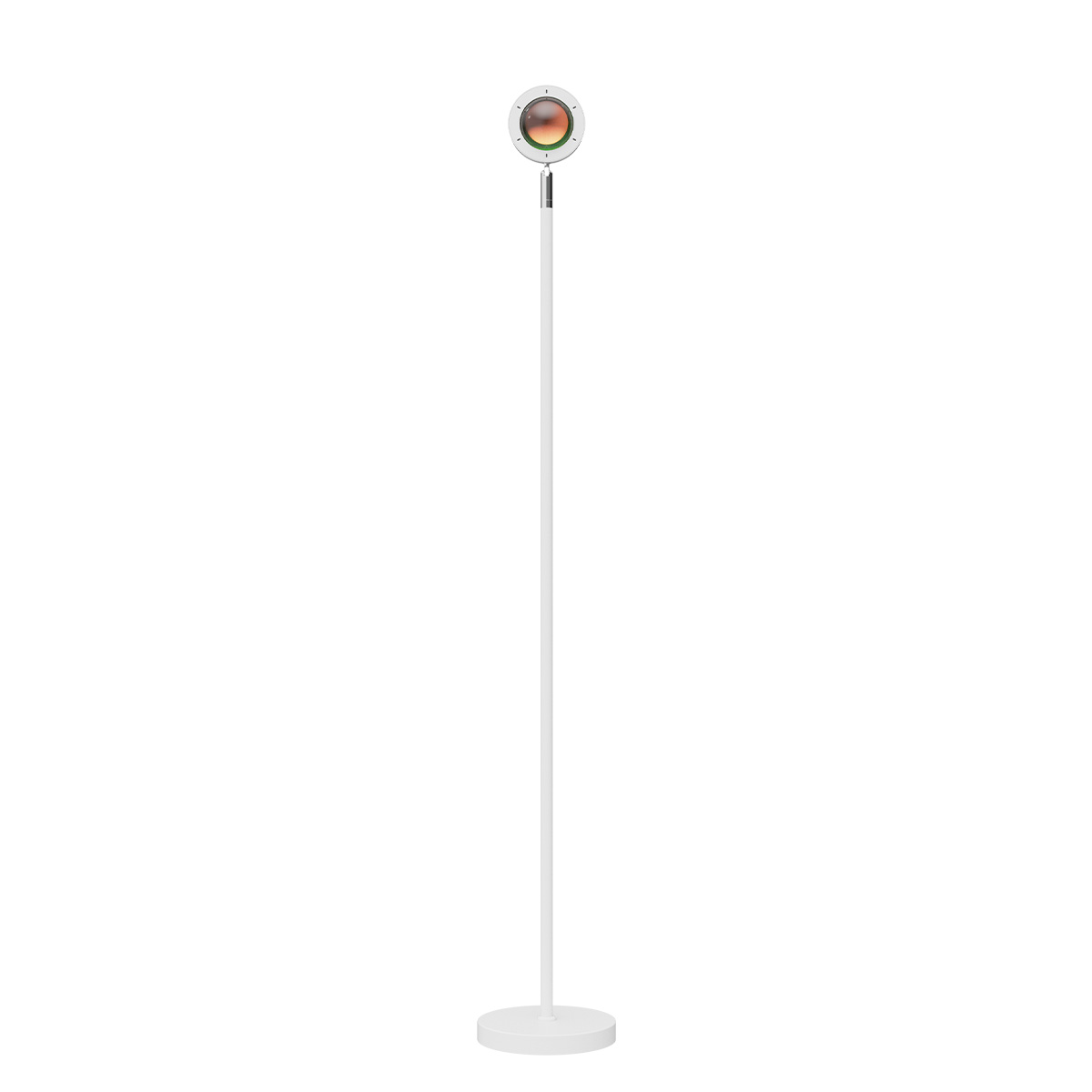 Tangla lighting - TLF7202-01WA - LED Floor lamp 1 Light - metal + glass - sand white - medium aura
