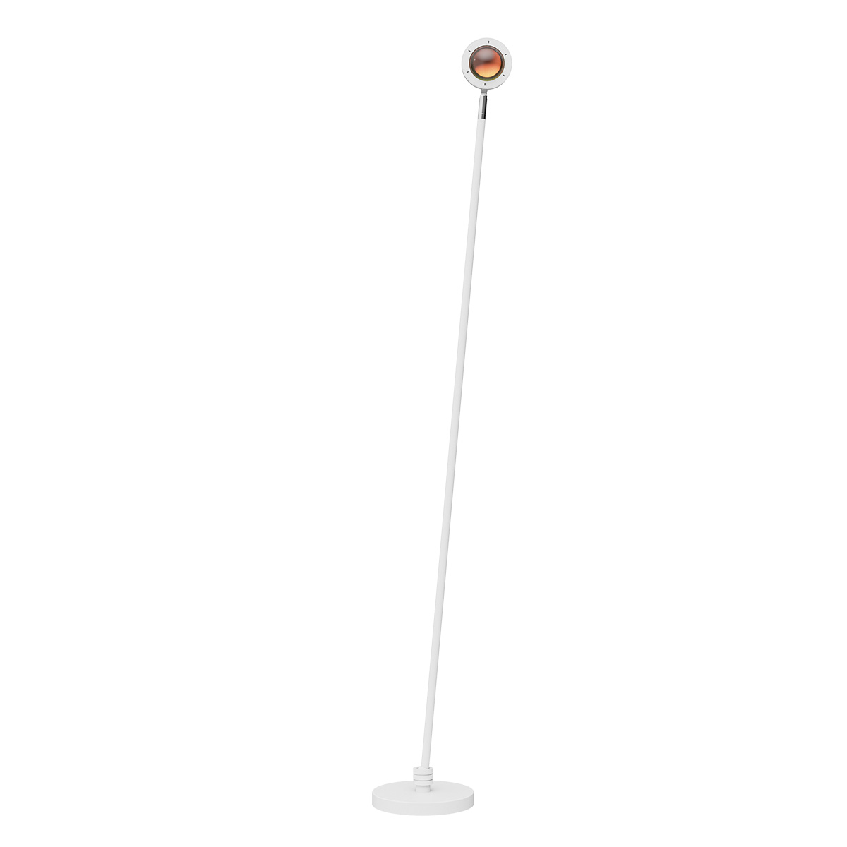 Tangla lighting - TLF7202-01WD - LED Floor lamp 1 Light - metal + glass - sand white - swing aura