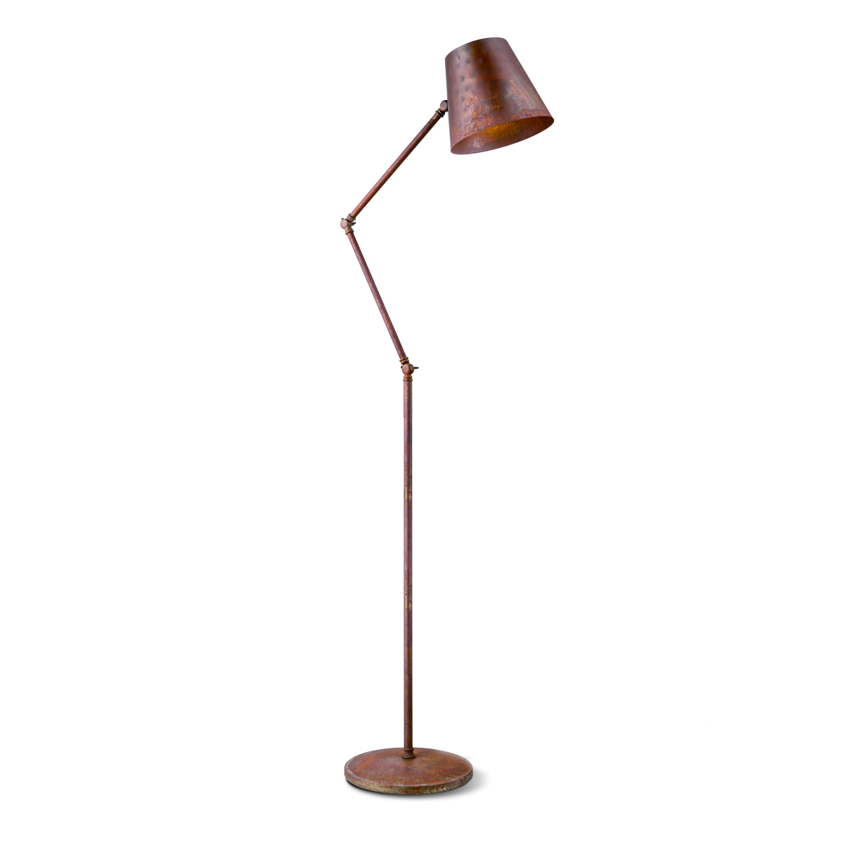 Tangla lighting - TLF2019-01RS - LED Floor lamp 1 Light - metal - rusty - vintage - E27