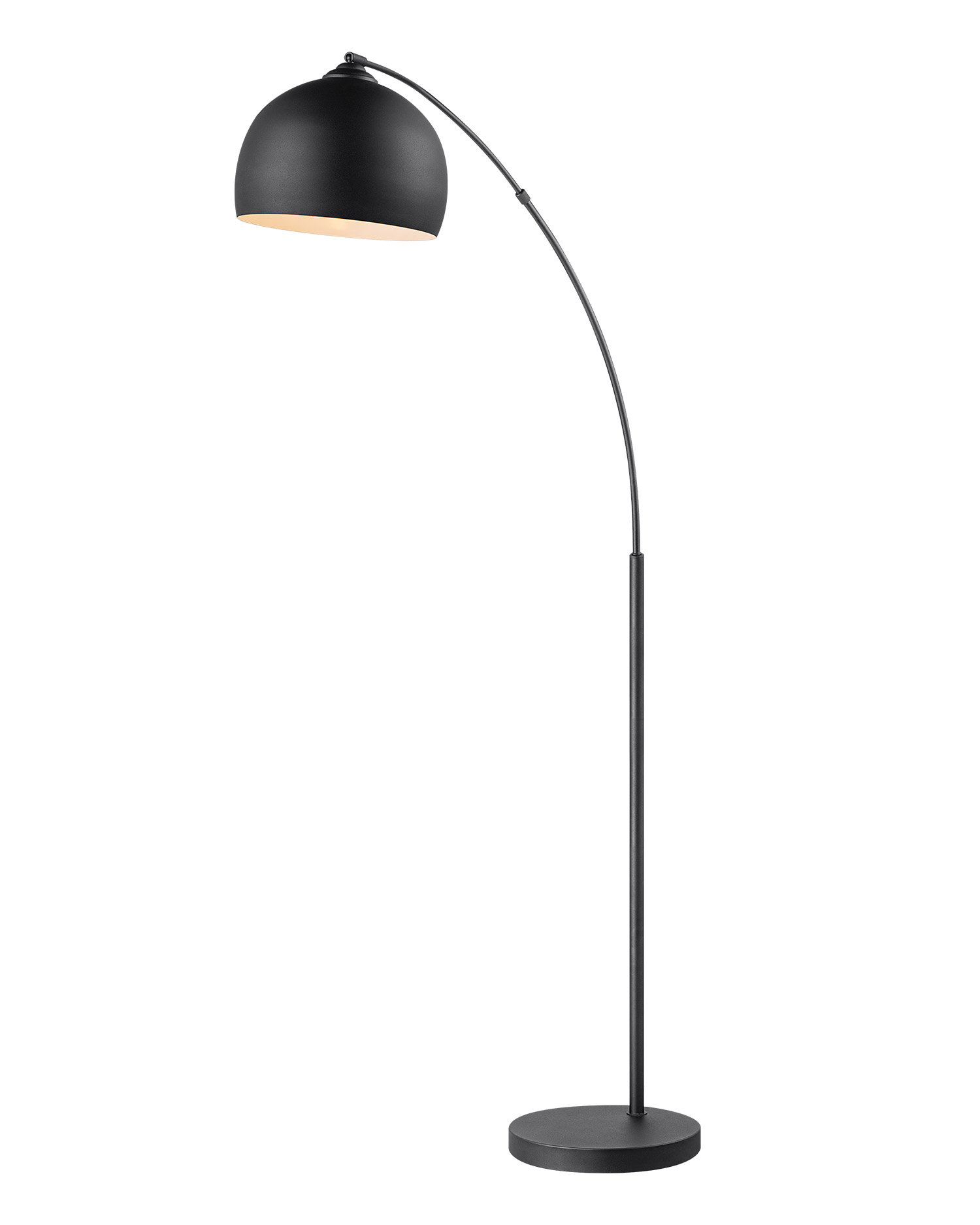 Tangla lighting - TLF7402-01SB - LED Floor lamp 1 Light - metal - sand black - fischer - large - E27