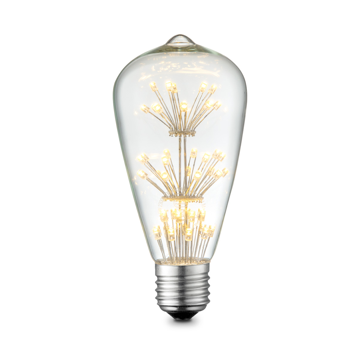 Tangla lighting - TLB-8083-05CL - LED Light Bulb Crystal filament - ST64 1.5W clear - non dimmable - E27